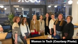 Удзельніцы праекту Women in Tech