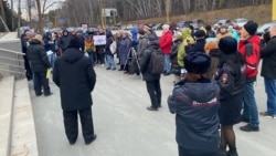 Митинг памяти политзаключенных в Новосибирске