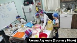 Заняткі ў прасторы «аКсяродак»