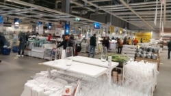 Магазин IKEA в Казани после объявления о закрытии работы сети в России