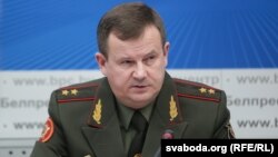 Міністар абароны Беларусі Андрэй Раўкоў