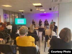 Удзельніцы канфэрэнцыі праекту Women in Tech