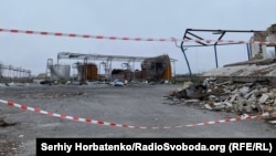 Вёска Шаўчэнкава побач зь вёскай Безьмяцежнае. Харкаўская вобласьць. Ілюстратыўнае фота