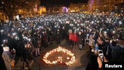 Пратэст супраць забароны абортаў у Польшчы, архіўнае фота