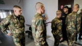 Belarus - The trial against 3 soldiers (Yauhen Baranouski, Anton Vyazhevich, Yahor Skuratovich) in case of the death of a soldier Alexander Korzhych. Minsk, 8Aug2018