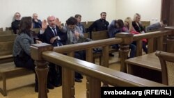 Падчас судовага паседжаньня