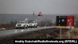 Машыны місіі АБСЭ ў Луганскай вобласьці, Украіна