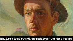 Міхась Сяўрук. Аўтапартрэт, 1938 год