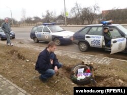 Акцыя «За добрыя дарогі. Вечная памяць» у Магілёве, 2016 году