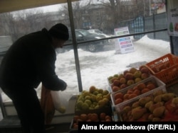 Алматы тұрғыны Владимир Кузнецов. 7 наурыз 2014 жыл.