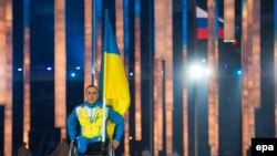 Падчас адкрыцьця Паралімпійскіх гульняў