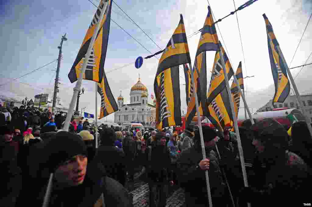 Акция "В защиту детей" прошла в Москве