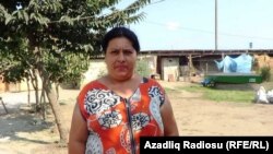 Resident of Ojakaran village of Astara region Zulfiyya Aliyeva. Azerbaijan. sept.2017