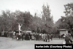 Случчане стаяць пад судом, кастрычнік 1967 году. Фота kurjer.info