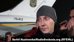 Станіслаў Асееў пасьля вызваленьня 29 сьнежня 2019 году. 