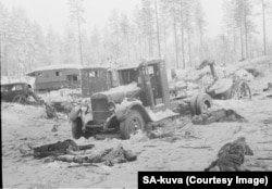 На месцы баёў савецка-фінскай вайны. 1940