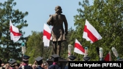 Адкрыцьцё першага помніка Тадэвушу Касьцюшку ў Беларусі. Фотарэпартаж 