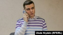 Юры Вашчанчук падчас назіраньня, 14 лістапада