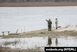 Рыбакі на Прыпяці