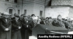 M.Ə.Rəsulzadənin dəfni - Ankara, 1955