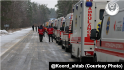 Украіна адправіла на мяжу зь Беларусьсю машыны хуткай і рэанімацыйнай дапамогі для сваіх палонных, 15 студзеня 2025