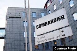 "Bombardier"in İsveç ofisi. Stockholm.