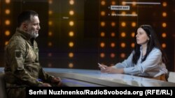 Ахмад Ахмедов, президент Всеукраинского конгресса народов Дагестана, воюющий в составе ВСУ, во время интервью Радио Свобода. Киев, 27 октября 2022 года