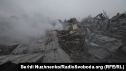 Наступствы абстрэлу прыфрантавога горада Пакроўска, ілюстрацыйнае фота