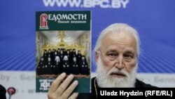 Belarus- , the Patriarchal Exarch of All Belarus and the leader of the Belarusian Orthodox Church Paval, Minsk, sep23, 2019