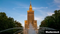 Варшава, архіўнае ілюстрацыйнае фота