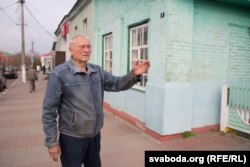 Тут была лепельская турма, далей — уваход у гарадзкі сад