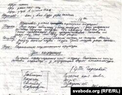 Запіс гутаркі Станіслава Шушкевіча з дэпутатамі Апазыцыі БНФ. Фрагмэнт. 5 сьнежня 1991 г. З архіву С. Навумчыка.