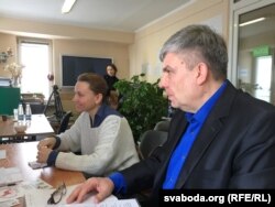 Вольга Белярцова і Віктар Барташэвіч