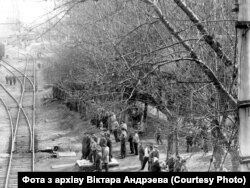 Фота з архіву Віктара Андрэева