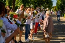 Ланцуг салідарнасьці мэдыкаў, 13 жніўня