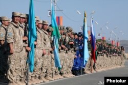 Ілюстрацыйнае фота. Вайсковыя вучэньні АДКБ у Армэніі, верасень 2012 году