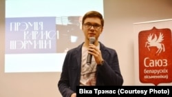 Сяргей Макарэвіч, кіраўнік фонду «Вяртаньне». Фота Вікі Трэнас