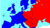 Европа, разделенная пополам. Так она выглядела со второй половины 1940-х до конца 1980-х годов