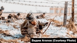 Вадим Агапов -" участник" Волочаевского сражения. Фото: Ольга Григорьева