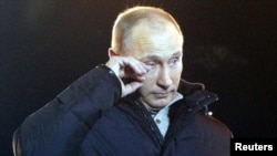 Владимир Путин 4 марта 2012 года