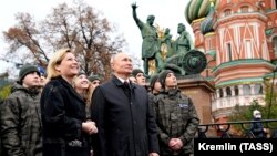 Уладзімір Пуцін на Дзень народнага адзінства ў Маскве, 4 лістапада 2020 