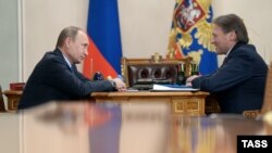 Владимир Путин и Борис Титов