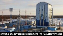 Строительство на космодроме Восточный (архивное фото)