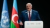 Аляксандар Лукашэнка падчас выступу на 29-й Канфэрэнцыі аб зьменах клімату (COP29) у Баку