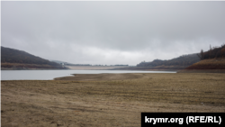 Партизанское водохранилище в Крыму, архивное фото