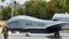 Дрон НАТО Global Hawk на военной выставке в Варшаве, июль 2016 года