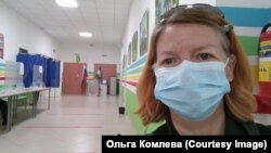 Активистка и журналистка Ольга Комлева